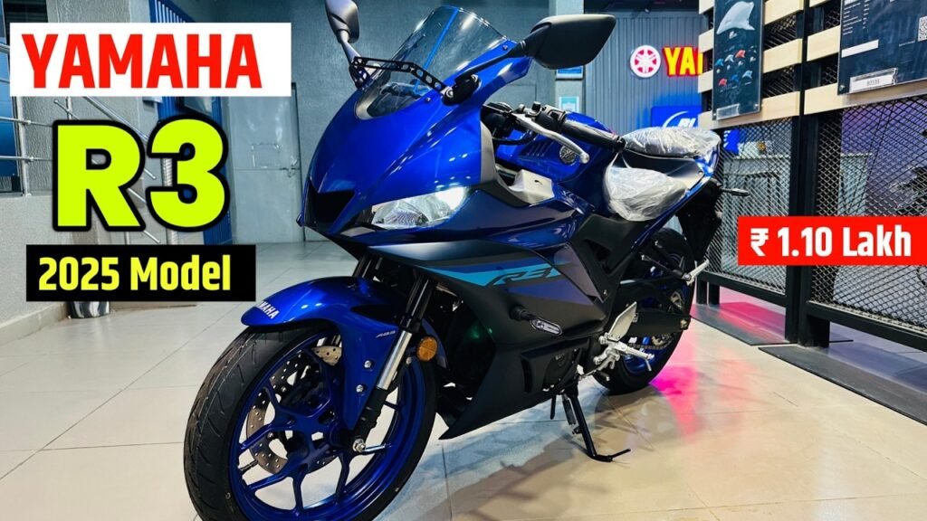 Yamaha R3 2025: Unleashing Style, Power, and Efficiency at ₹4.45 Lakh
