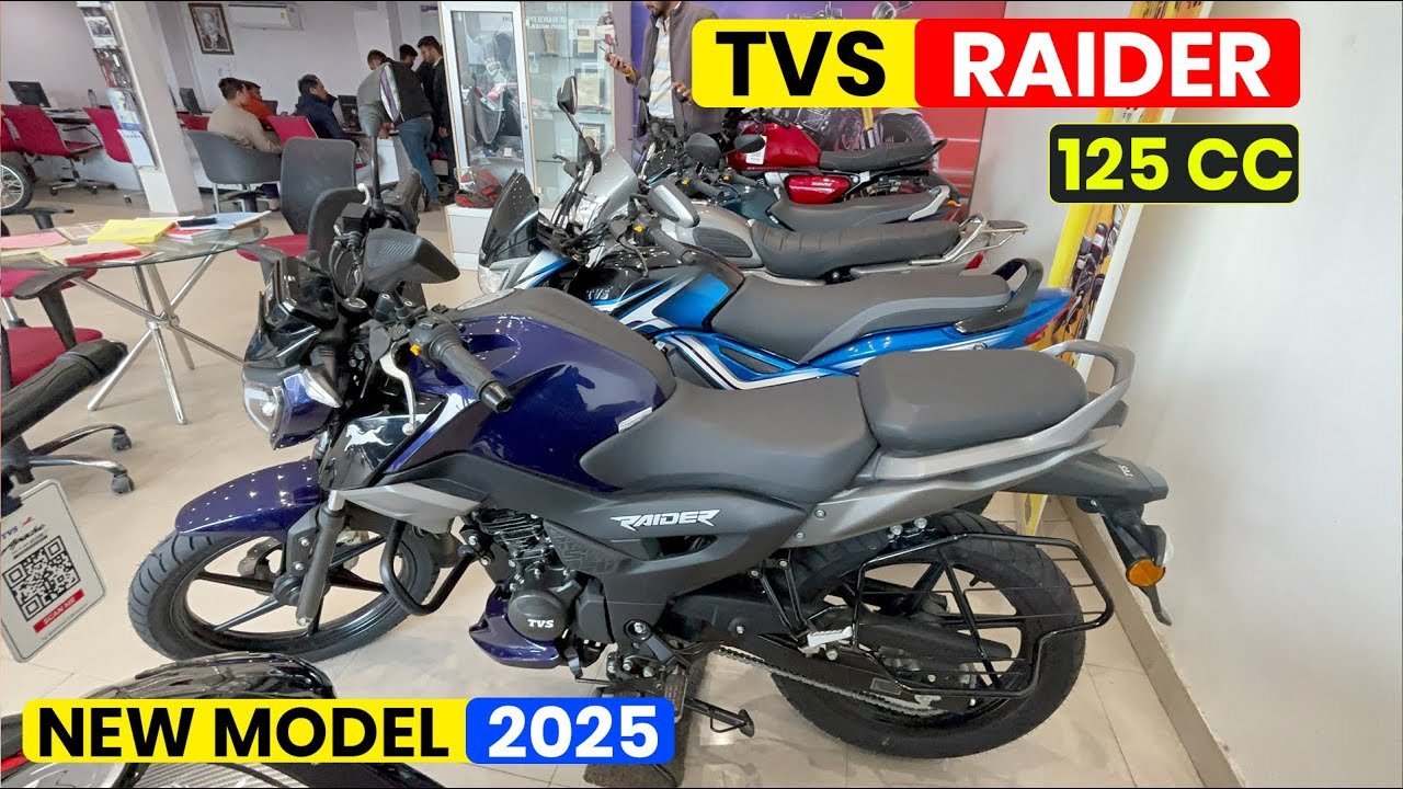 TVS Raider 125 2025: Best Affordable 125cc Bike for City Commutes and Style Lovers